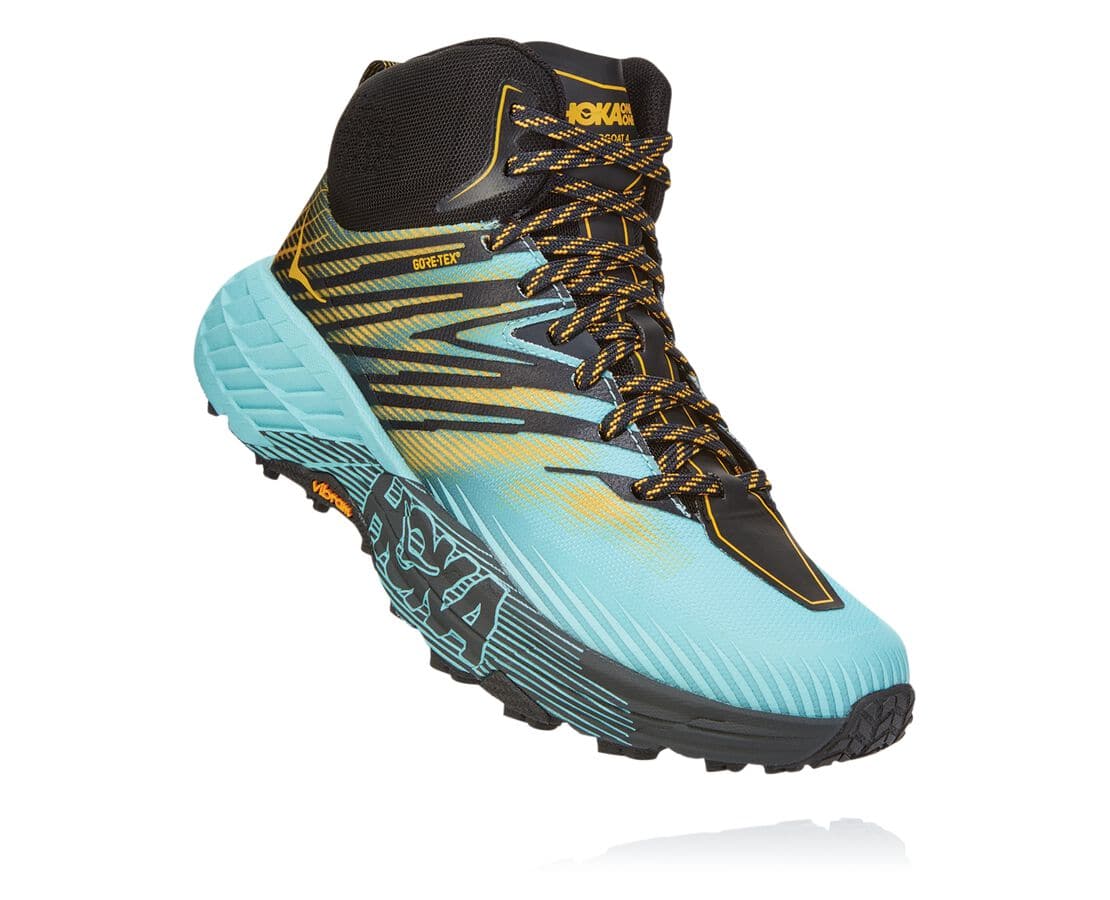 Hoka One One Speedgoat Mid Gore-Tex 2 Philippines - Women's Trail Running Shoes - Gold | KX3427691